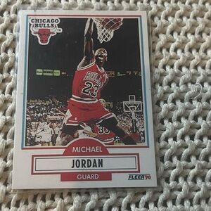 '90 Michael Jordan Basketball Card